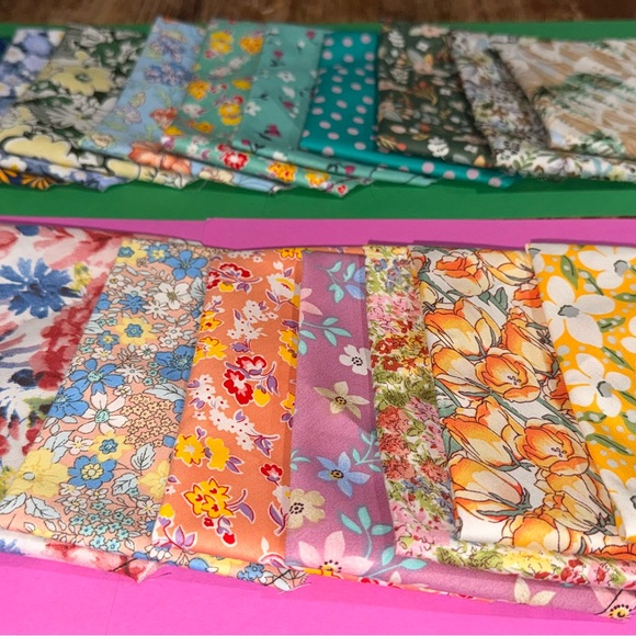 Floral Patterned Fabric Set - Picture 10 of 10